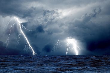 Storm At Sea